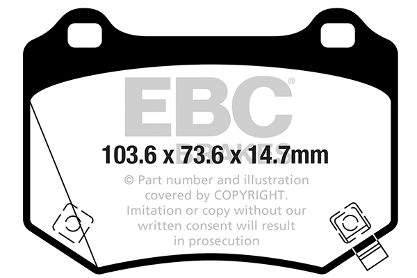 Remblokset EBC Brakes DP52361NDX