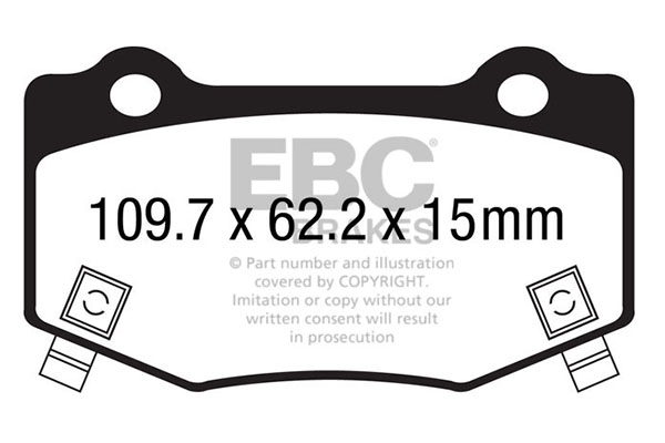 EBC Brakes Remblokset DP43023R