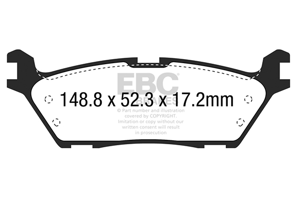 EBC Brakes Remblokset DP63037