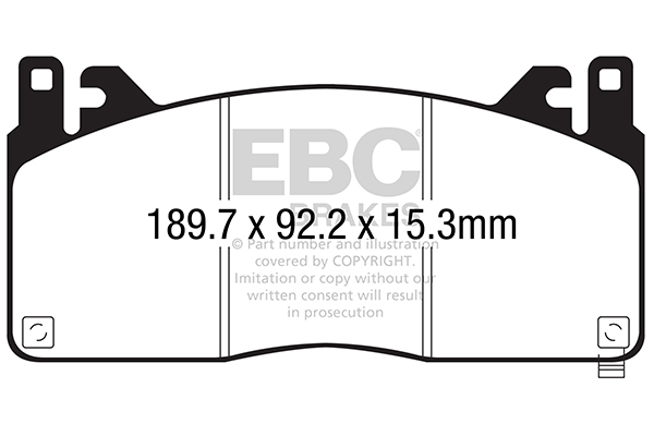 EBC Brakes Remblokset DP43055R