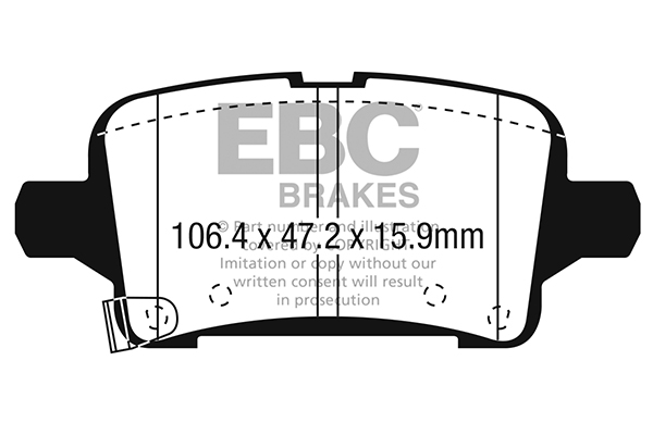 EBC Brakes Remblokset DPX3074