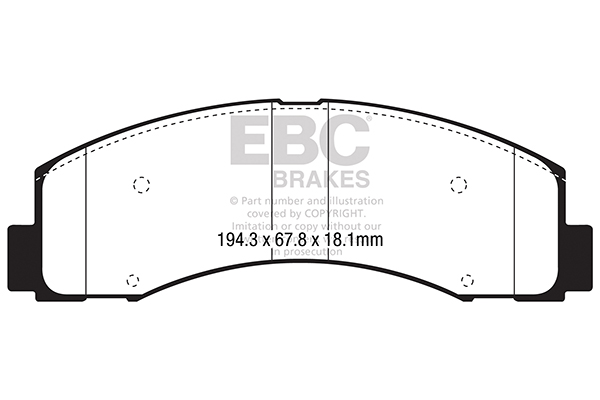 Remblokset EBC Brakes DP63088