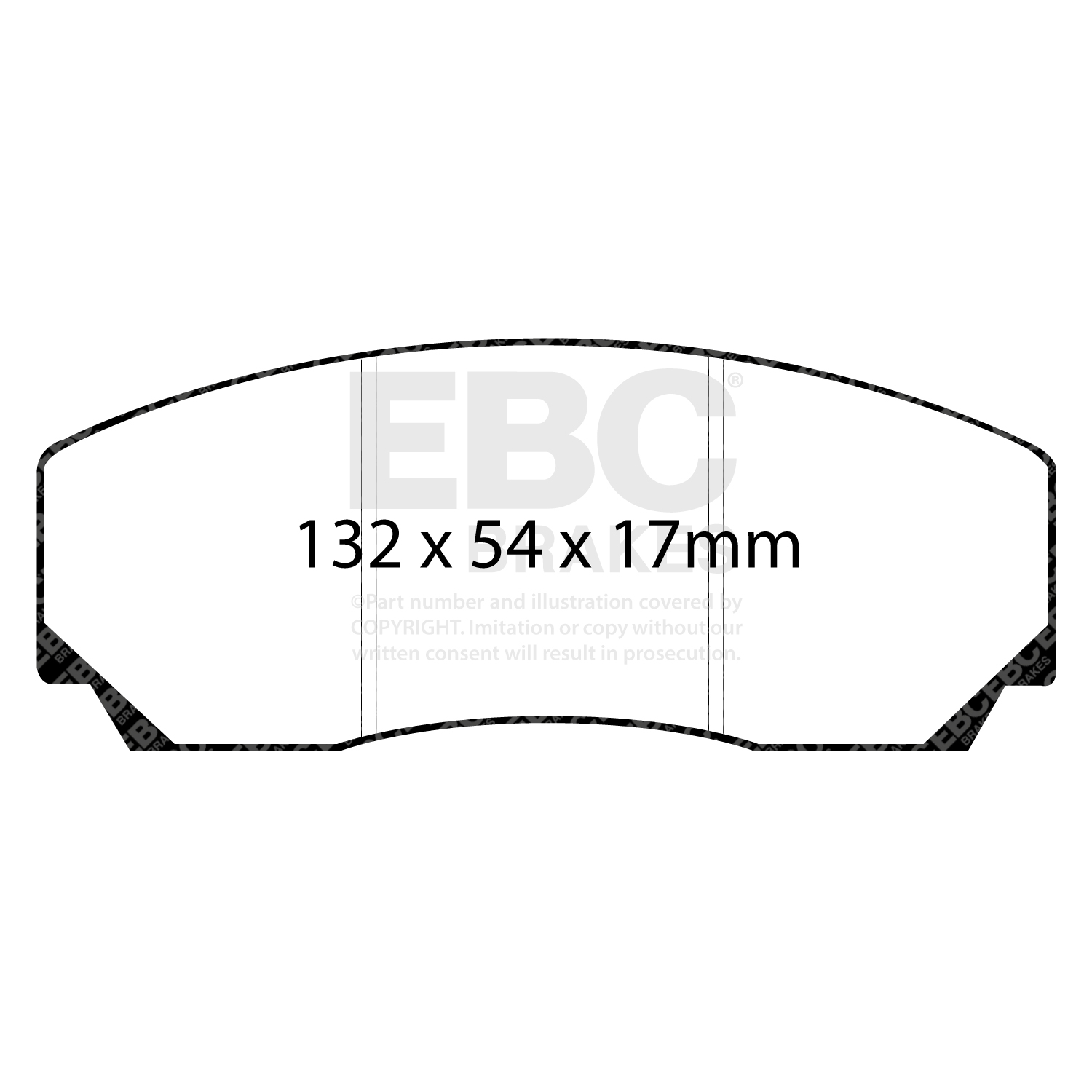 EBC Brakes Remblokkenset, schijfrem DP5002SS