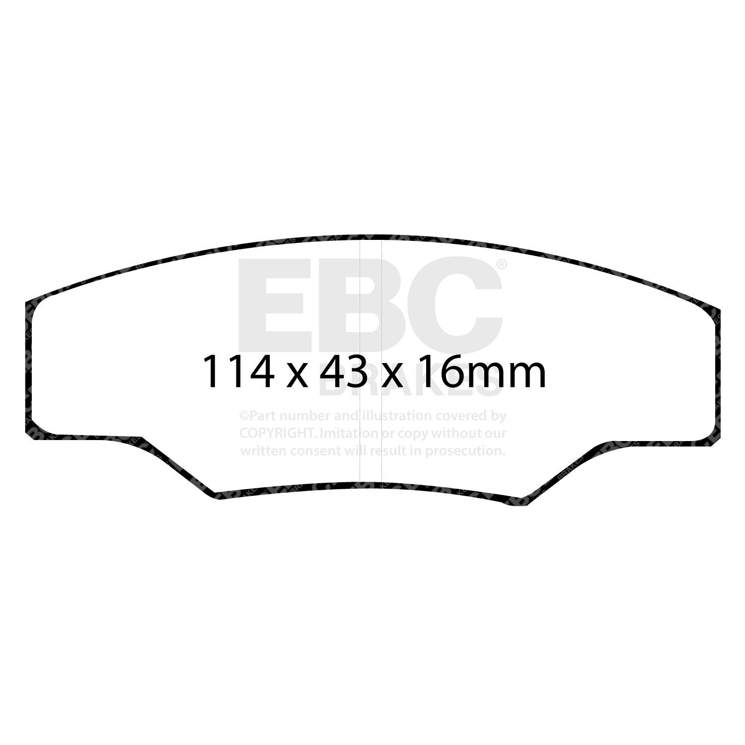 EBC Brakes Remblokset DP8003RPX