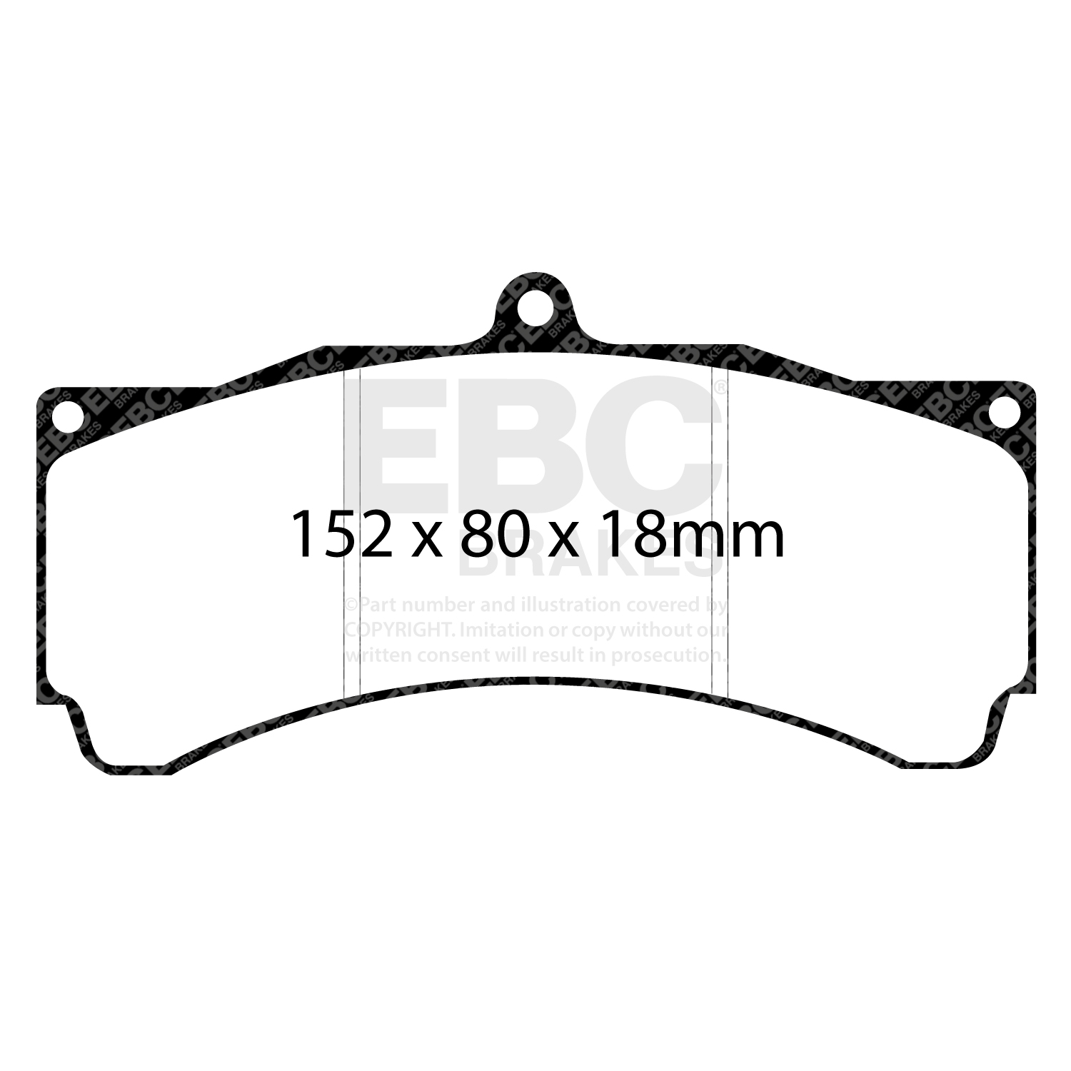 EBC Brakes Remblokset DP8005RPX