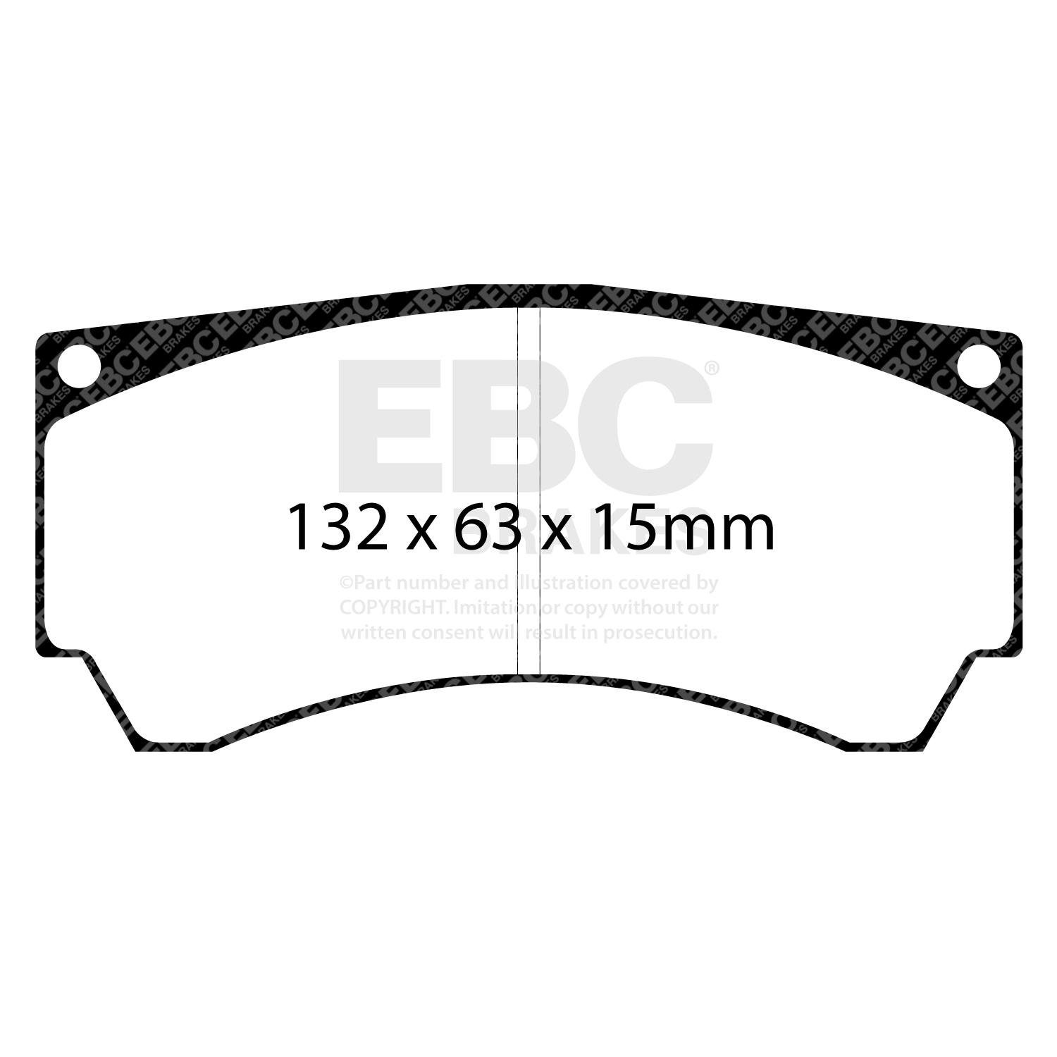 EBC Brakes Remblokkenset, schijfrem DP8066RPX