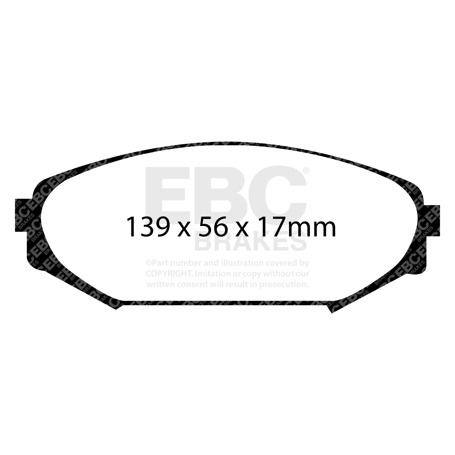 EBC Brakes Remblokkenset, schijfrem DP41311R