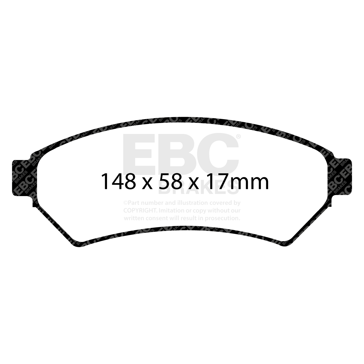 EBC Brakes Remblokkenset, schijfrem DP31727C