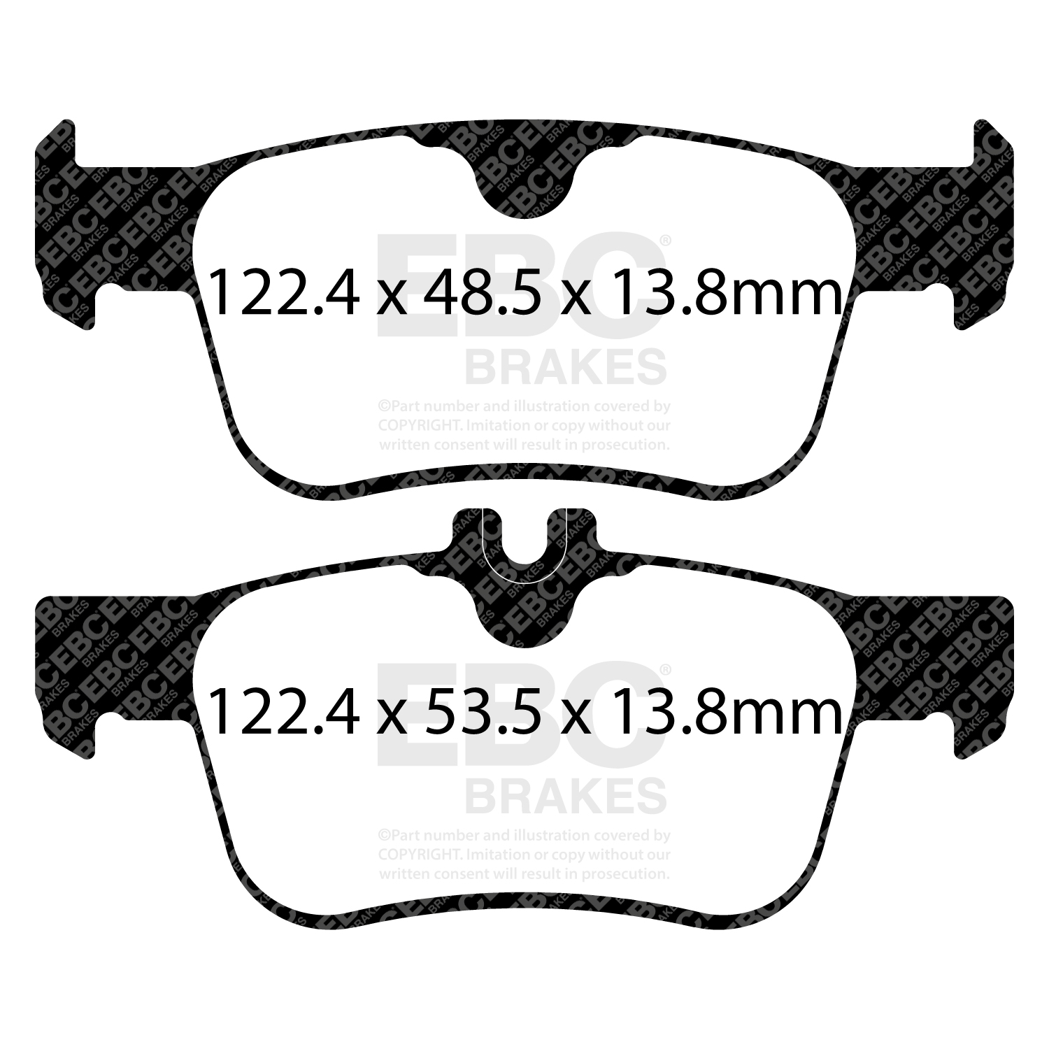 EBC Brakes Remblokkenset, schijfrem DP82402RP1