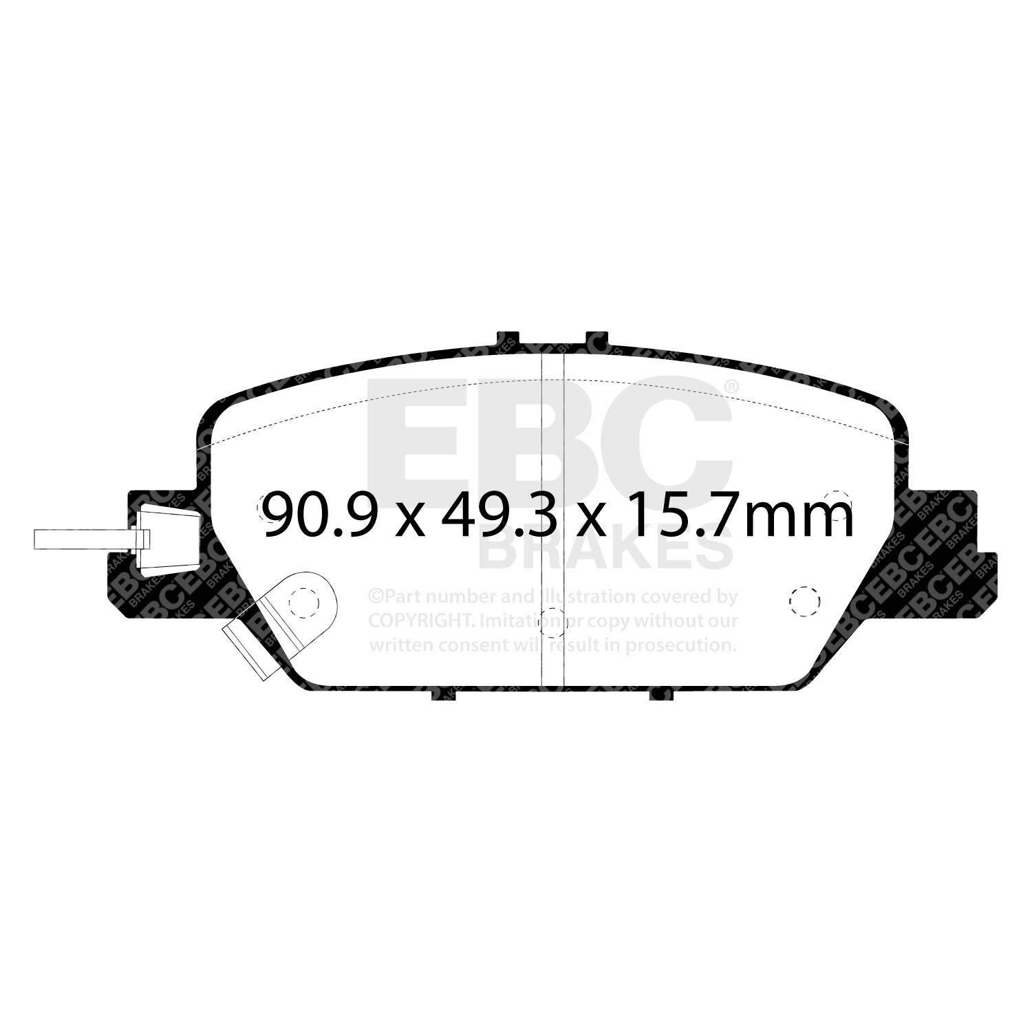 EBC Brakes Remblokset DPX3085