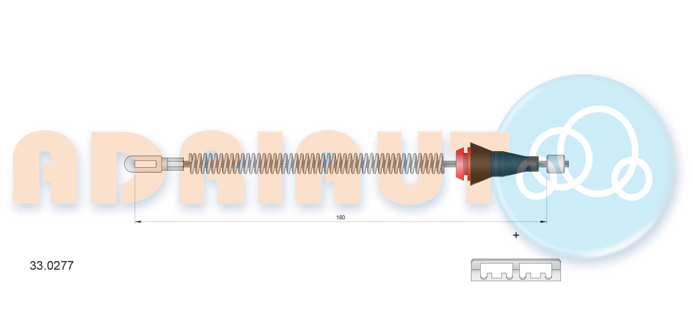 Handremkabel Adriauto 33.0277