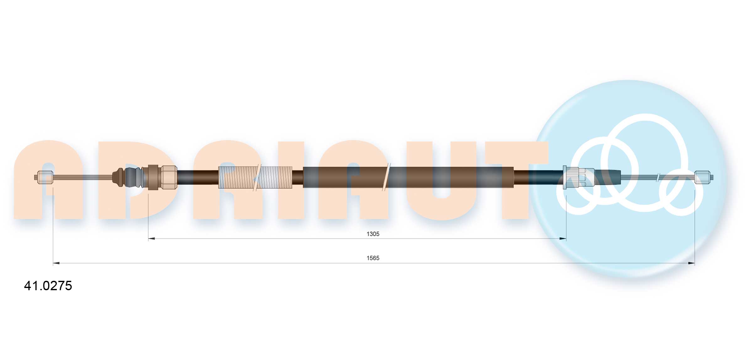 Handremkabel Adriauto 41.0275