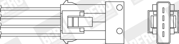 Beru By Driv Lambda-sonde OPH012