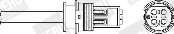 Beru By Driv Lambda-sonde OPH035