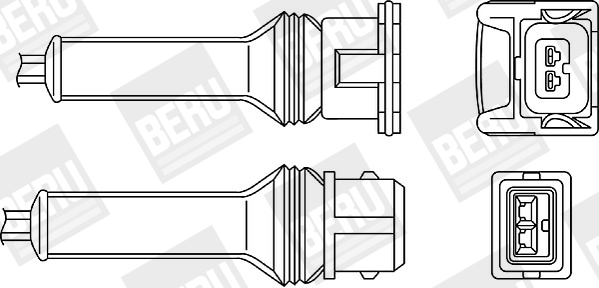 Lambda-sonde Beru By Driv OZH065