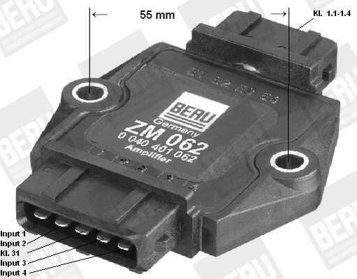 Beru By Driv Ontsteking controle unit ZM062