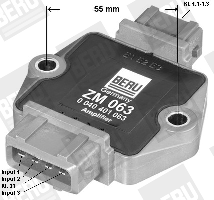 Beru By Driv Ontsteking controle unit ZM063