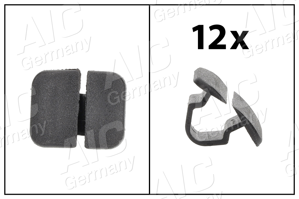 AIC Motorbescherm plaat 57110