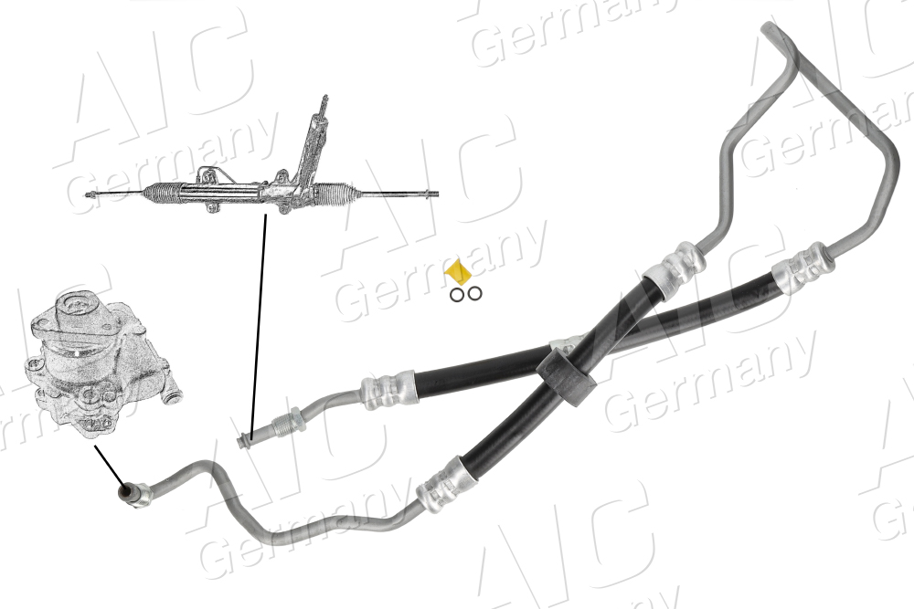 AIC Hydraulische slang 57677