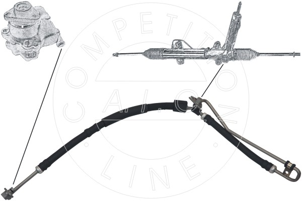 AIC Hydraulische slang 58287