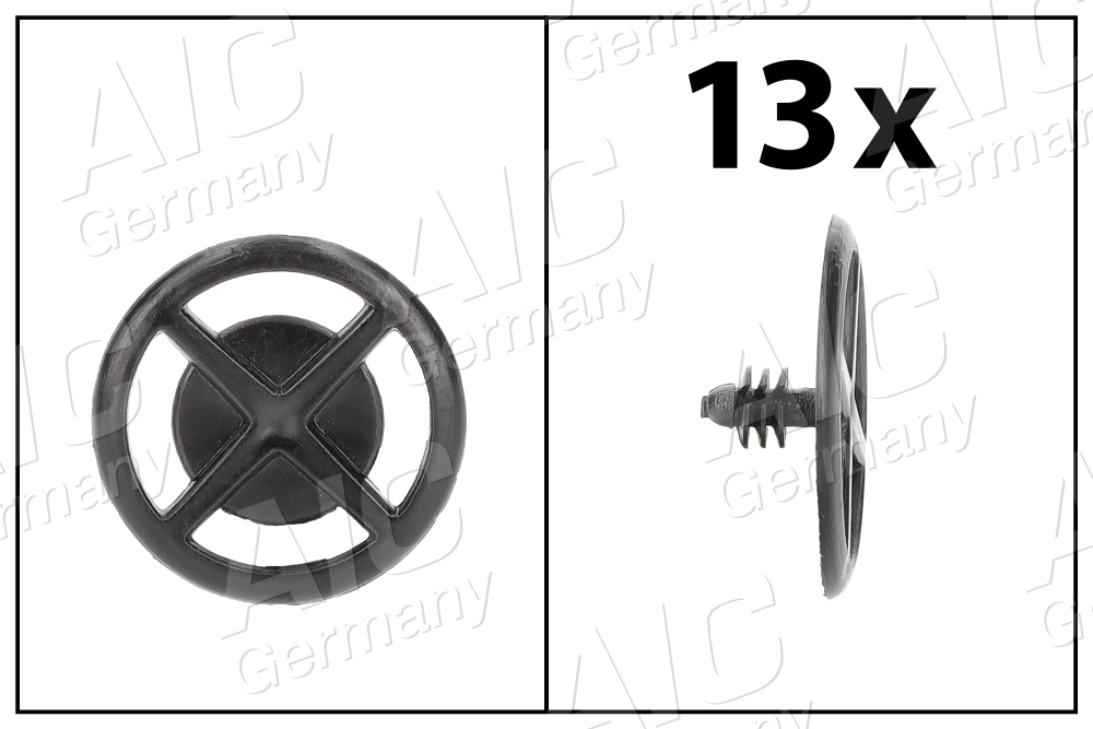 AIC Motorbescherm plaat 73998