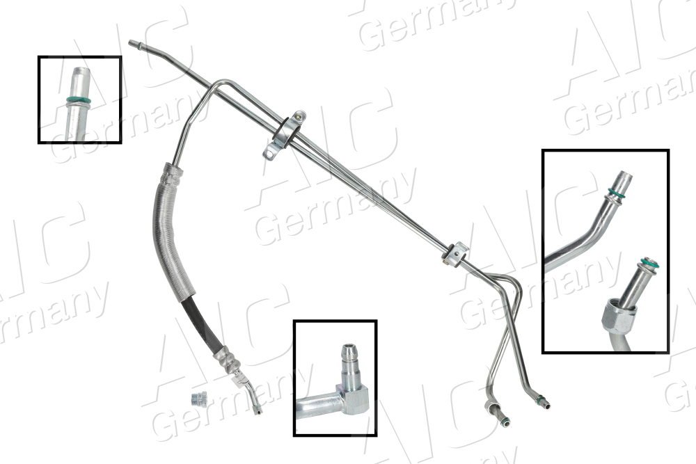 Hydraulische slang, besturing AIC 77343Set