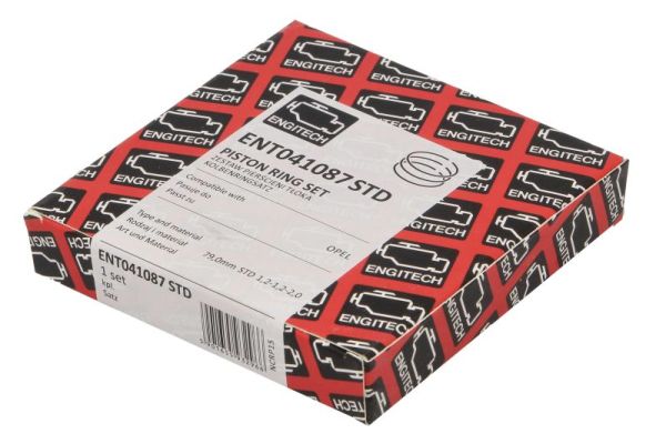 Zuigerveerset Engitech ENT041087 STD