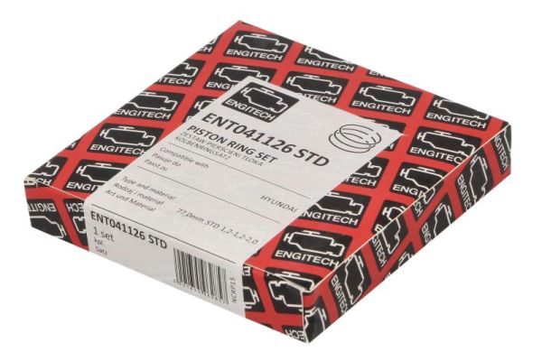 Zuigerveerset Engitech ENT041126 STD