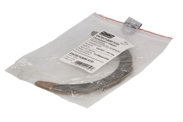 Afstandsschijf, krukas Engitech ENT071800 STD