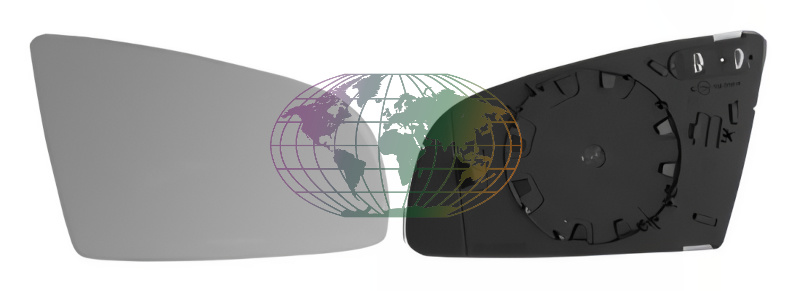 Buitenspiegelglas Bodermann 0829063