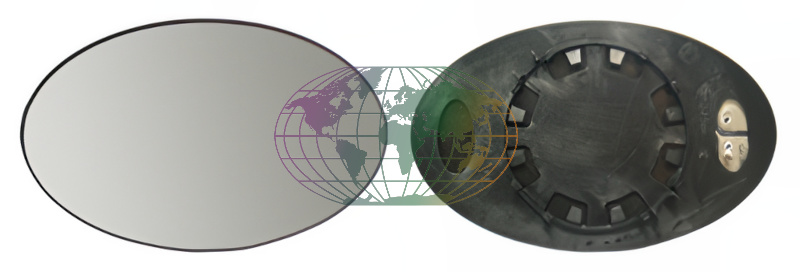 Buitenspiegelglas Bodermann 1601065