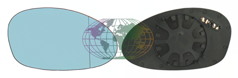 Buitenspiegelglas Bodermann 1622063