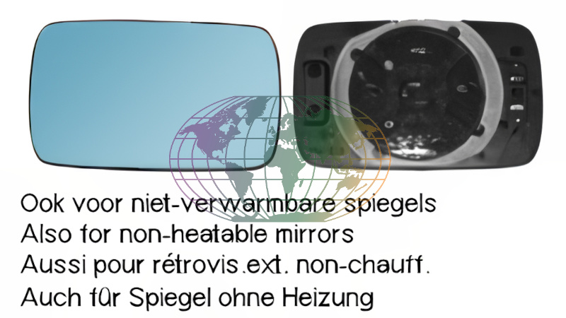 Buitenspiegelglas Bodermann 1633065