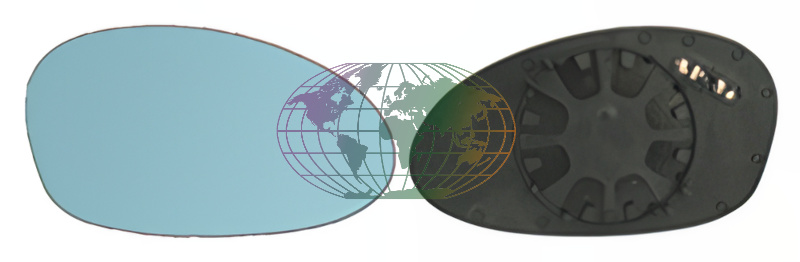 Buitenspiegelglas Bodermann 1639061