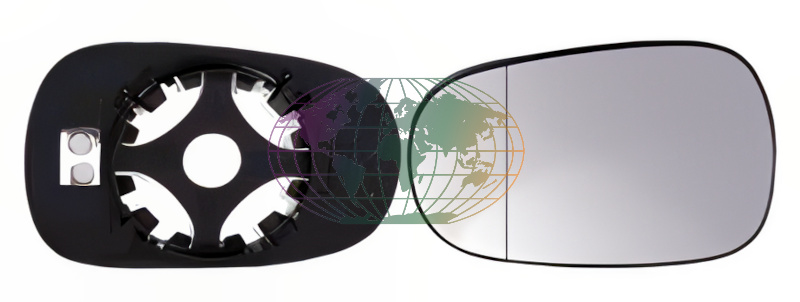 Buitenspiegelglas Bodermann 2487062