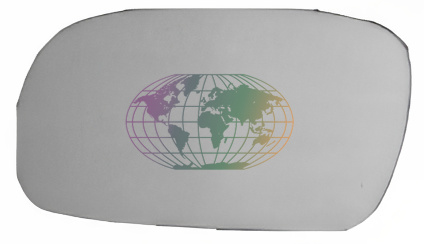 Buitenspiegelglas Bodermann 2811062