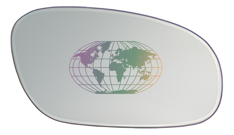 Buitenspiegelglas Bodermann 2841061