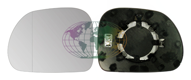 Buitenspiegelglas Bodermann 3222064