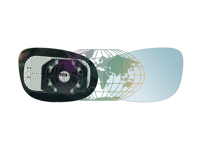 Buitenspiegelglas Bodermann 3296068