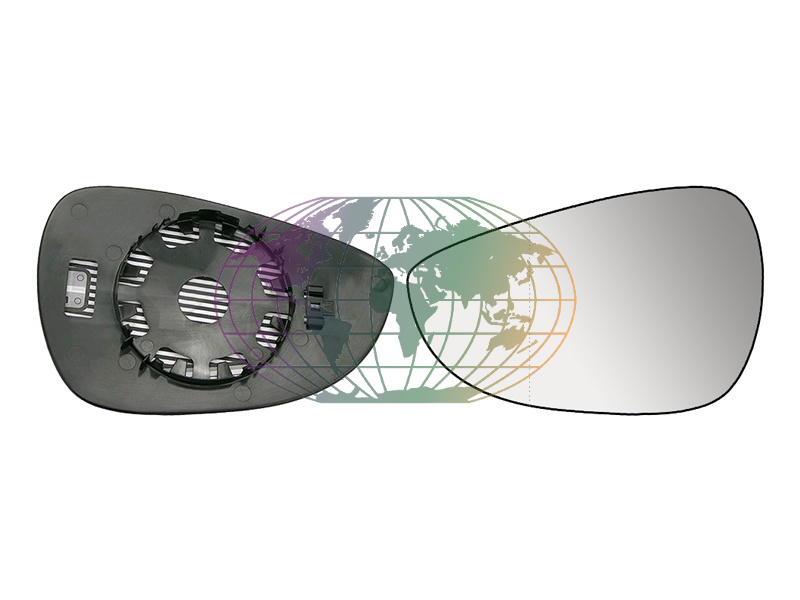 Buitenspiegelglas Bodermann 3621062