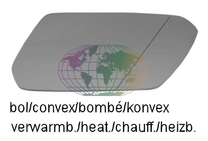 Buitenspiegelglas Bodermann 3673068