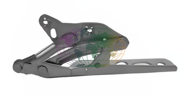 Motorkapscharnier Bodermann 3673852