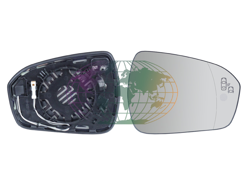 Buitenspiegelglas Bodermann 3677065