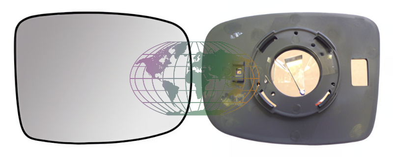 Buitenspiegelglas Bodermann 4485061