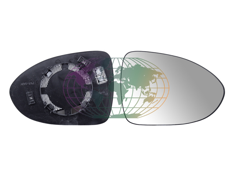 Buitenspiegelglas Bodermann 4628063