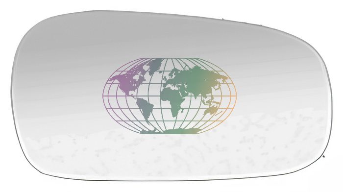 Buitenspiegelglas Bodermann 5261061