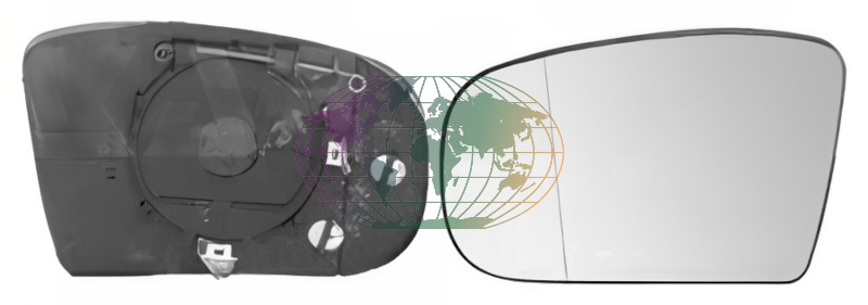 Buitenspiegelglas Bodermann 6031064
