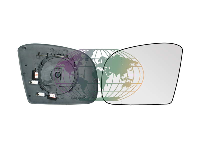 Buitenspiegelglas Bodermann 6046062