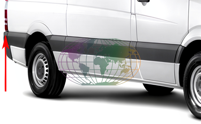 Bodermann Sier- / beschermingspaneel, bumper 6054163