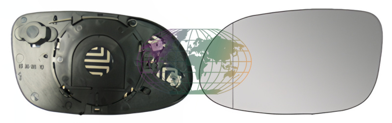 Buitenspiegelglas Bodermann 6065066